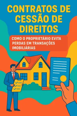 Imagem da notícia Contratos de Cessão de Direitos: Como o Proprietário Evita Perdas em Transações Imobiliárias